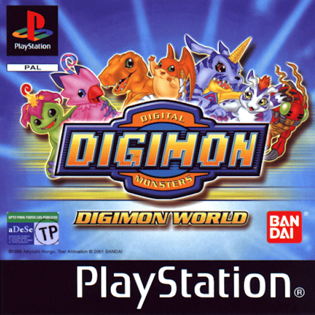Digimon World — box-2D (SP)