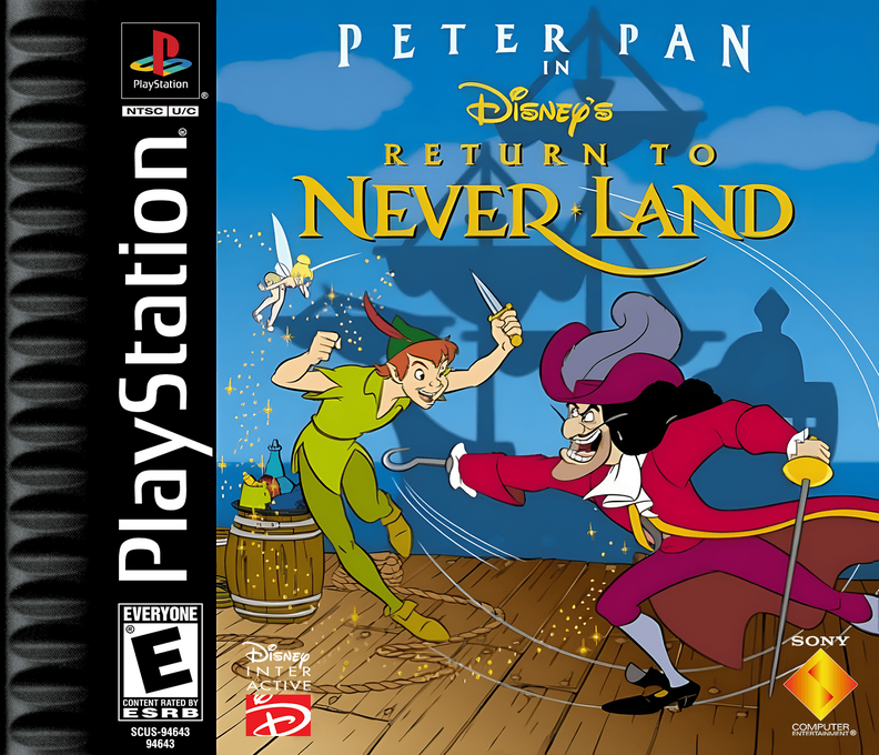Disney's Peter Pan - Adventures In Neverland box art