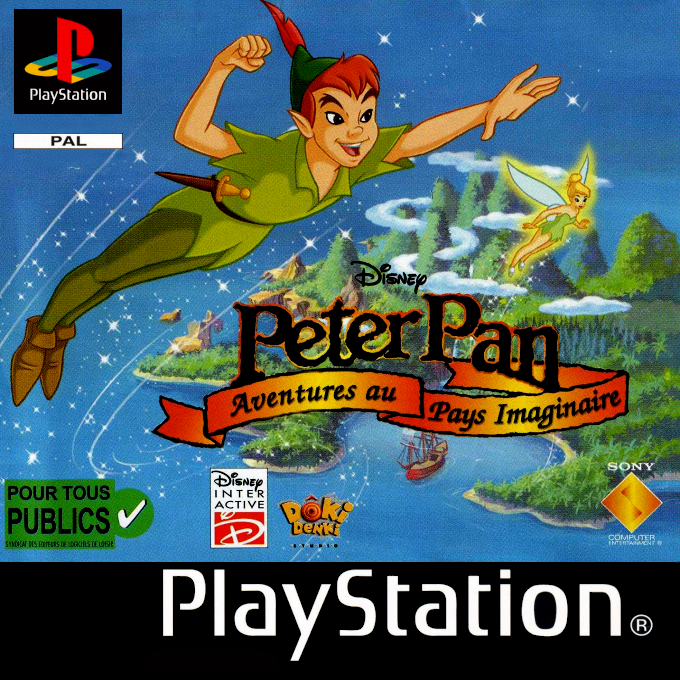 Disney's Peter Pan - Adventures In Neverland — box-2D (FR)