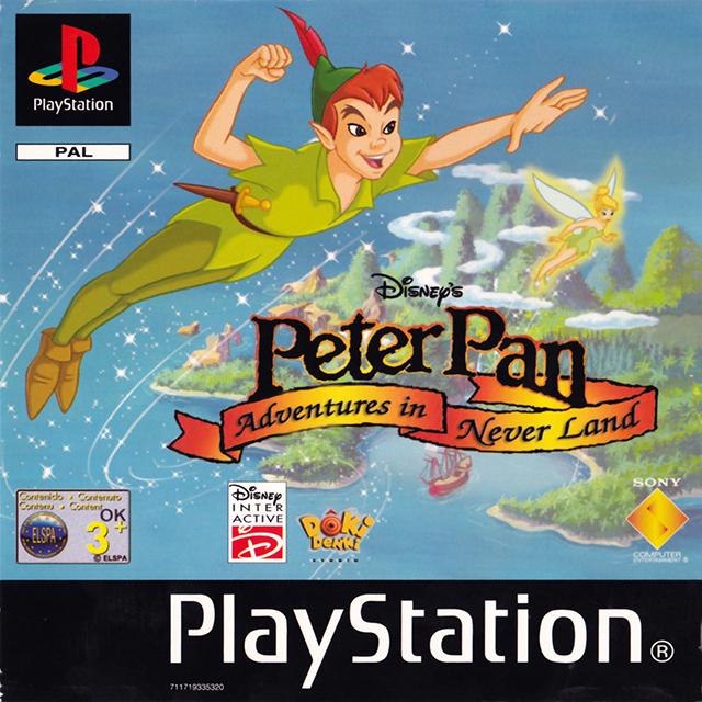 Disney's Peter Pan - Adventures In Neverland — box-2D (EU)