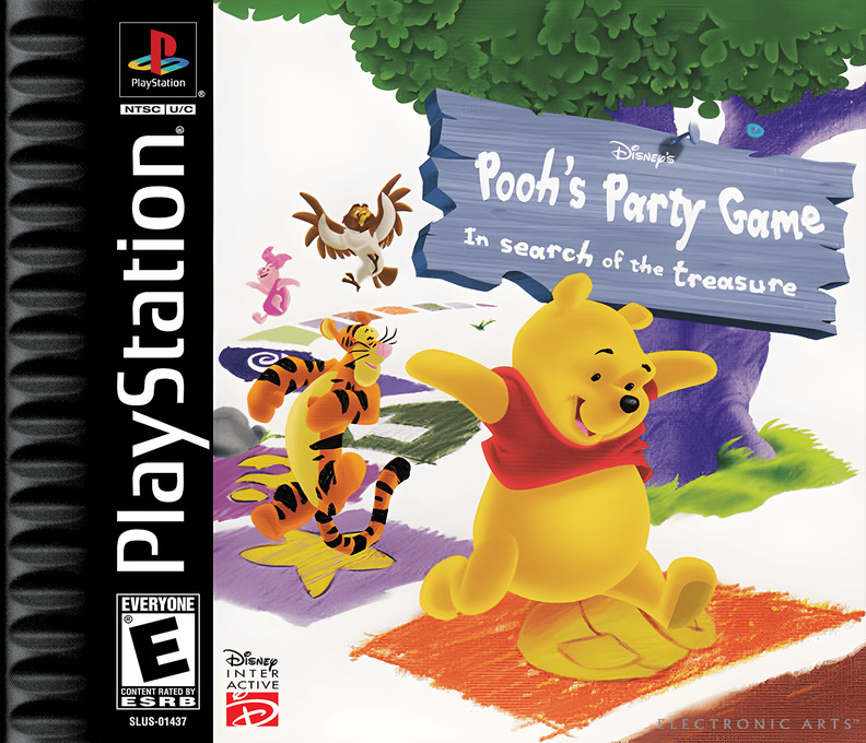 Disney's Pooh's Party Game box art