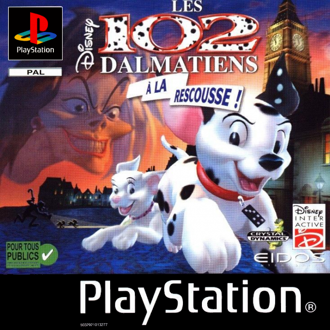 Disney's 102 Dalmatians - Puppies To The Rescue — box-2D (FR)