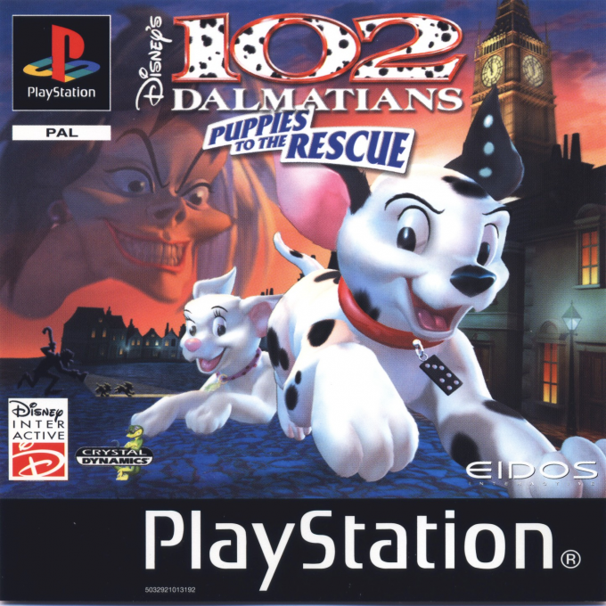 Disney's 102 Dalmatians - Puppies To The Rescue — box-2D (EU)