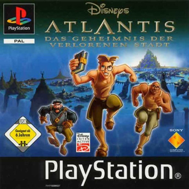 Disney's Atlantis - The Lost Empire — box-2D (DE)