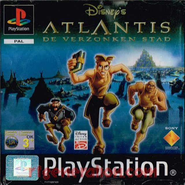 Disney's Atlantis - The Lost Empire — box-2D (NL)