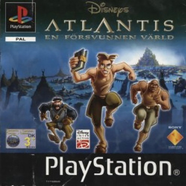 Disney's Atlantis - The Lost Empire — box-2D (SE)