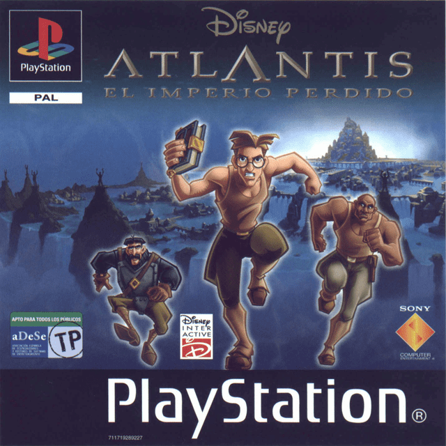Disney's Atlantis - The Lost Empire — box-2D (SP)