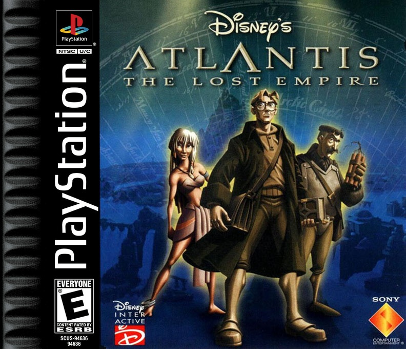 Disney's Atlantis - The Lost Empire box art