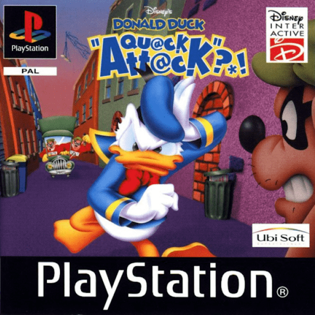Disney's Donald Duck Quack Attack — box-2D (EU)