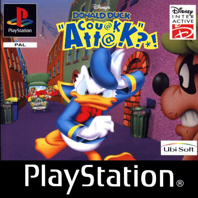 Disney's Donald Duck Quack Attack — box-2D (FR)