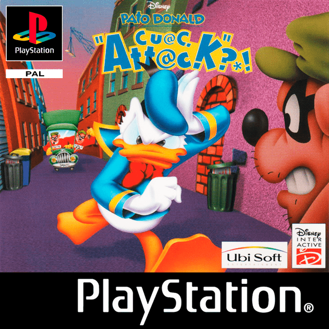 Disney's Donald Duck Quack Attack — box-2D (SP)
