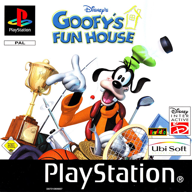 Disney's Goofy's Fun House — box-2D (DE)