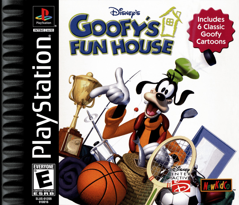Disney's Goofy's Fun House box art