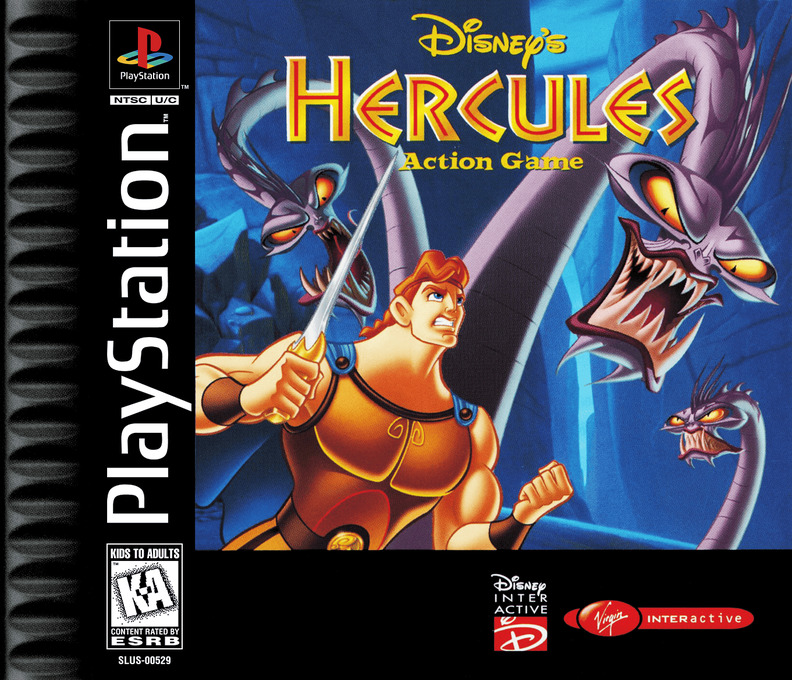 Disney's Hercules - Action Game box art