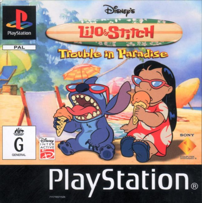 Lilo And Stitch - Trouble In Paradise — box-2D (EU)