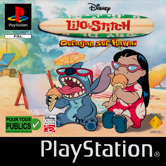 Lilo And Stitch - Trouble In Paradise — box-2D (FR)