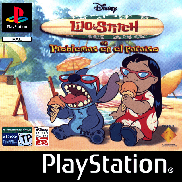 Lilo And Stitch - Trouble In Paradise — box-2D (SP)