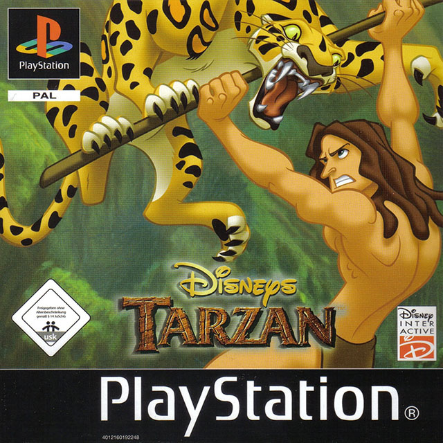 Disney's Tarzan — box-2D (DE)