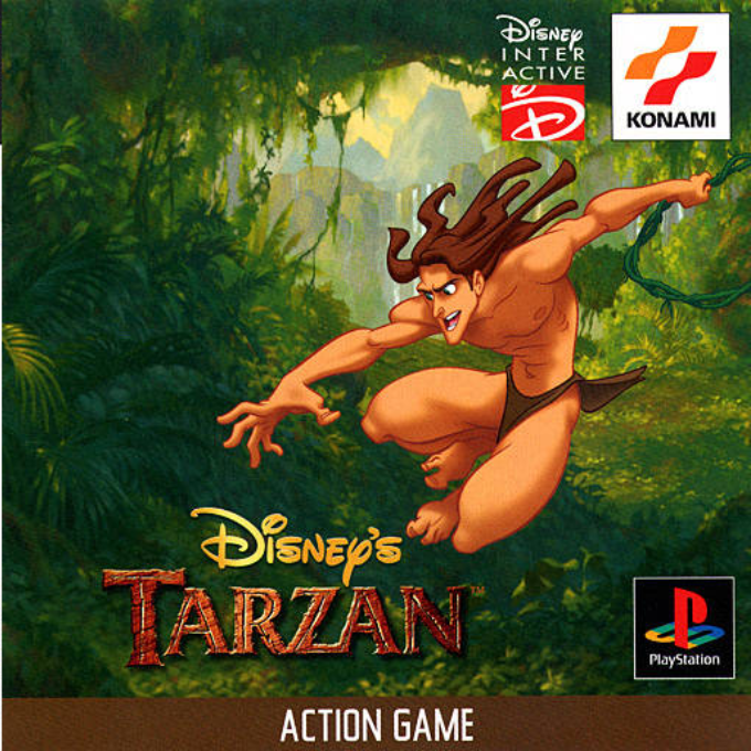 Disney's Tarzan — box-2D (JP)