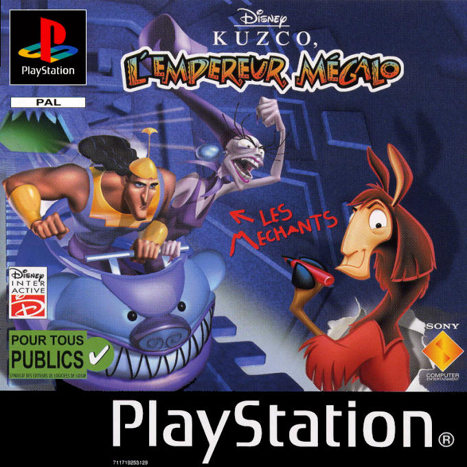 Disney's The Emperor's New Groove — box-2D (FR)