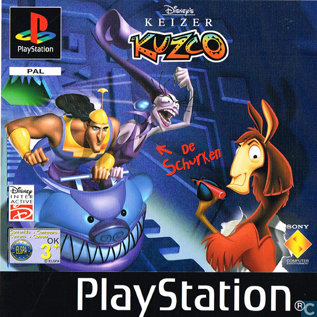 Disney's The Emperor's New Groove — box-2D (NL)