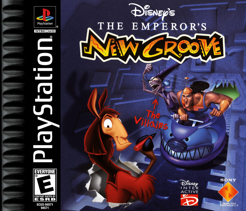 Disney's The Emperor's New Groove box art