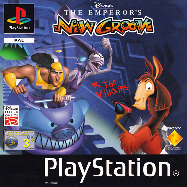 Disney's The Emperor's New Groove — box-2D (EU)