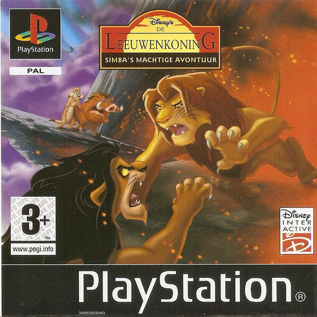 Disney's The Lion King - Simba's Mighty Adventure — box-2D (NL)