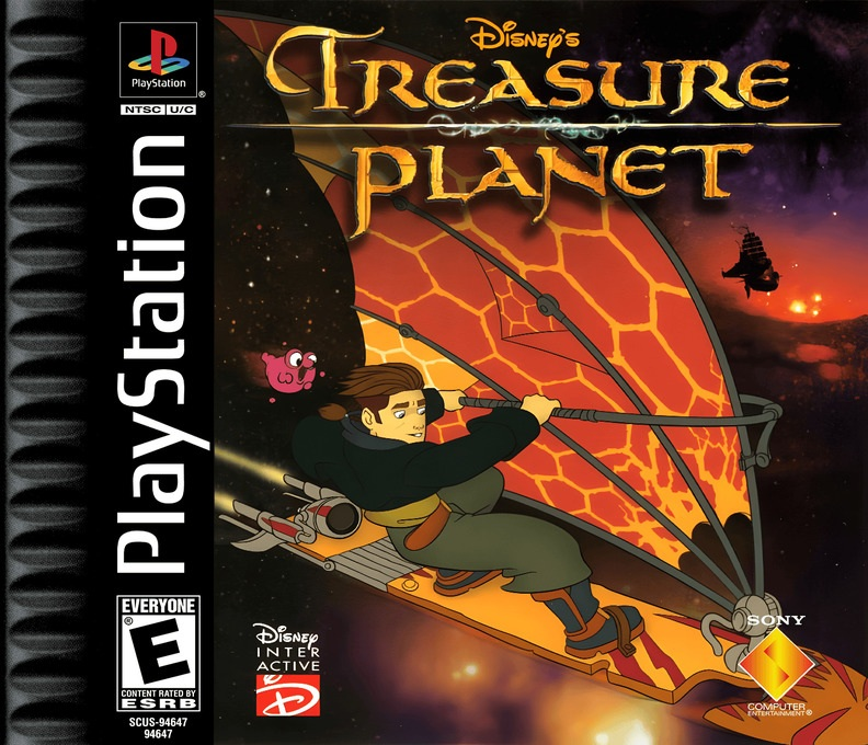 Disney's Treasure Planet box art