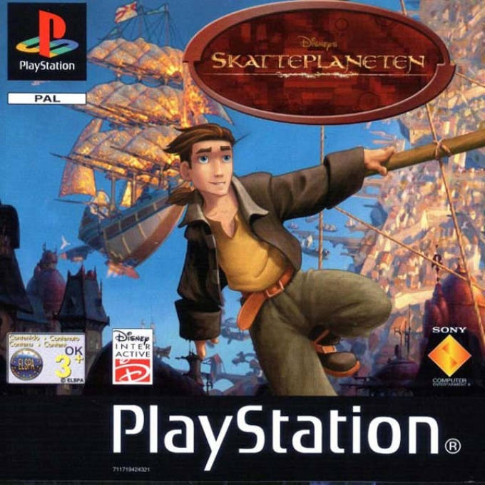 Disney's Treasure Planet — box-2D (DK)
