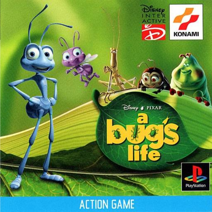 Disney / Pixar - A Bug's Life — box-2D (JP)