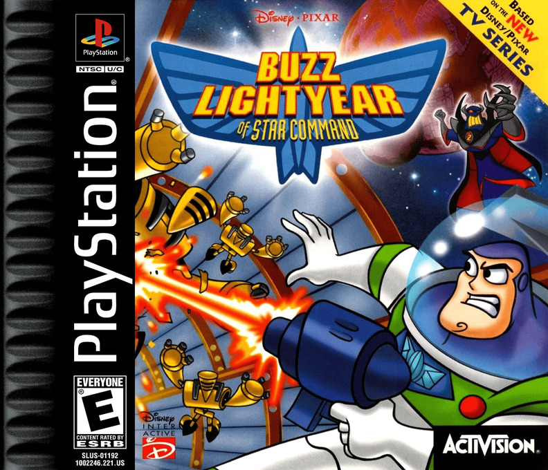 Disney/pixar Buzz Lightyear Of Star Command box art