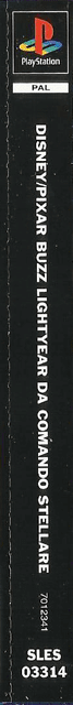 Disney/pixar Buzz Lightyear Of Star Command — box-2D-side (SP)