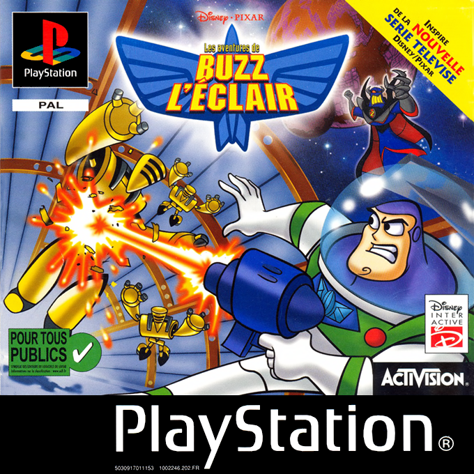Disney/pixar Buzz Lightyear Of Star Command — box-2D (FR)