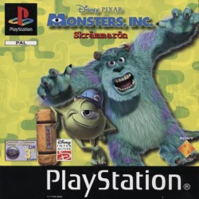 Disney / Pixar - Monsters Inc - Scare Island — box-2D (SE)
