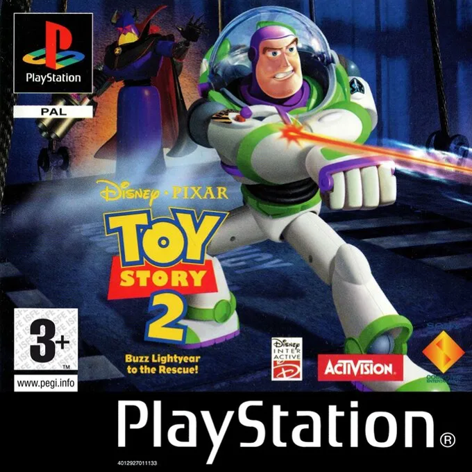 Disney / Pixar - Toy Story 2 - Buzz Lightyear To The Rescue! — box-2D (EU)