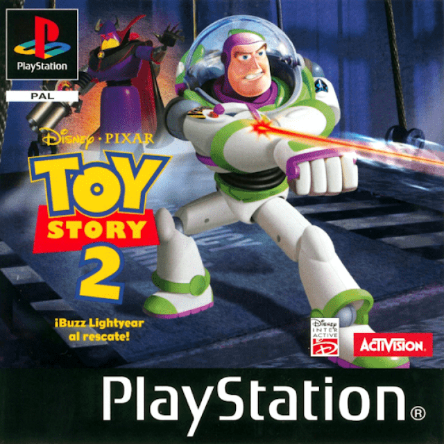 Disney / Pixar - Toy Story 2 - Buzz Lightyear To The Rescue! — box-2D (SP)