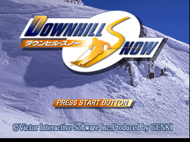 Downhill Snow — sstitle (JP)