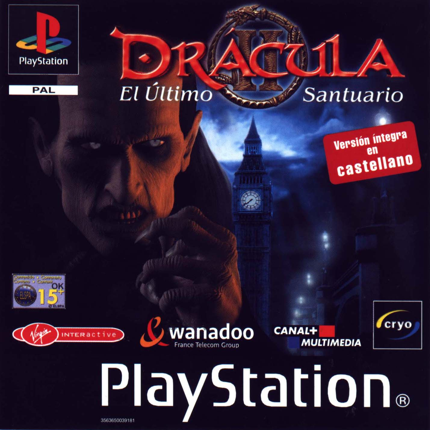 Dracula - The Last Sanctuary — box-2D (SP)