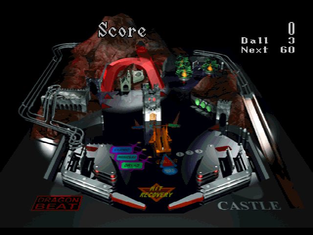 Dragon Beat - Legend Of Pinball — ss (JP)