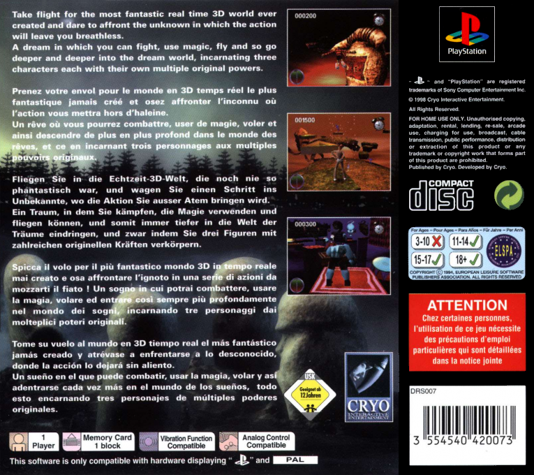 Dreams — box-2D-back (EU)
