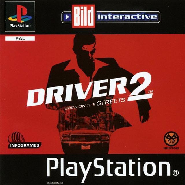 Driver 2 - Back On The Streets — box-2D (DE)