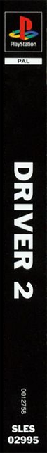 Driver 2 - Back On The Streets — box-2D-side (DE)