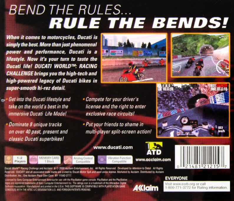 Ducati World — box-2D-back (US)