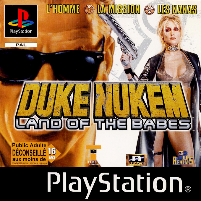 Duke Nukem - Land Of The Babes — box-2D (FR)