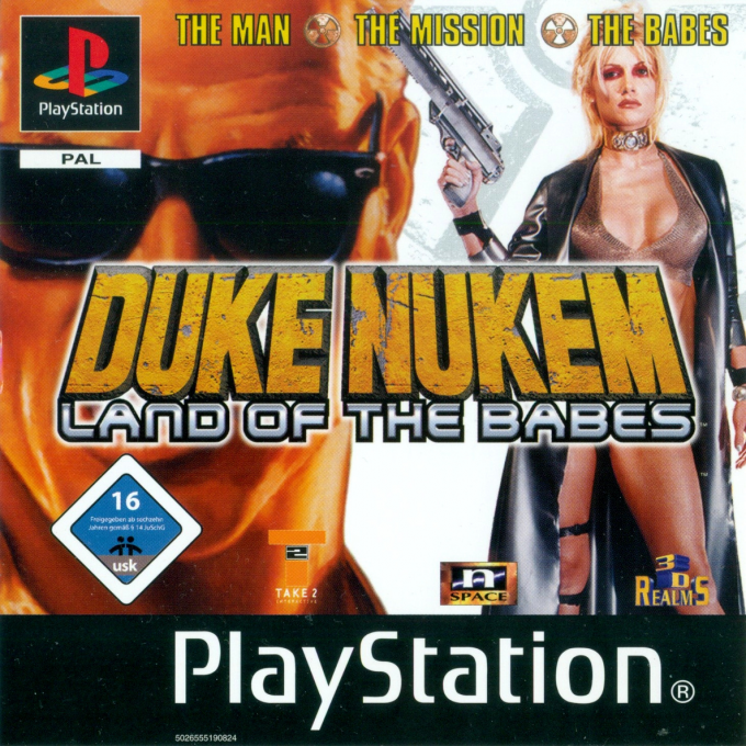 Duke Nukem - Land Of The Babes — box-2D (DE)