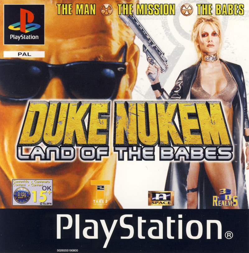 Duke Nukem - Land Of The Babes — box-2D (EU)