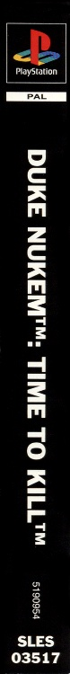 Duke Nukem - Time To Kill — box-2D-side (DE)