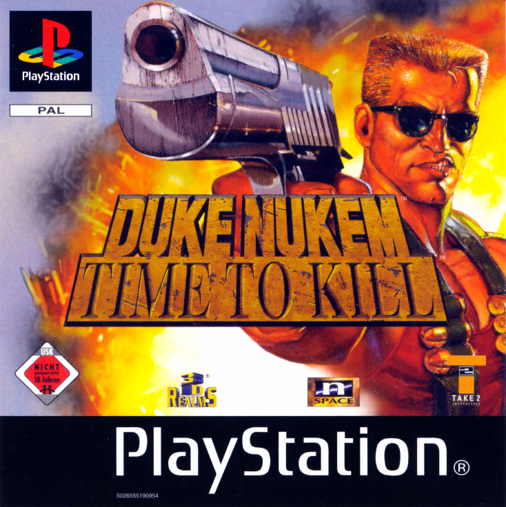 Duke Nukem - Time To Kill — box-2D (DE)