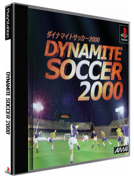Dynamite Soccer 2000 — box-3D (JP)